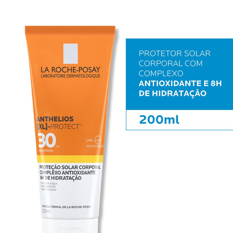 Protetor-Solar-Corporal-La-Roche-Posay-Anthelios-XL-Protect-FPS-30-200-ml