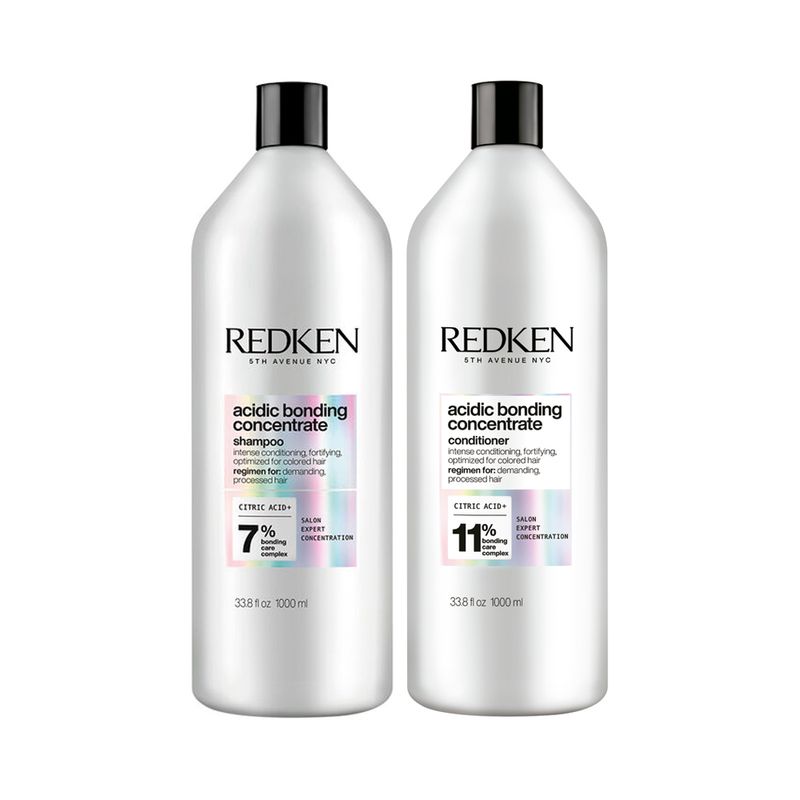 Kit-Redken-Acidic-Bonding-Concentrate---Shampoo-1000-ml---Condicionador-1000-ml