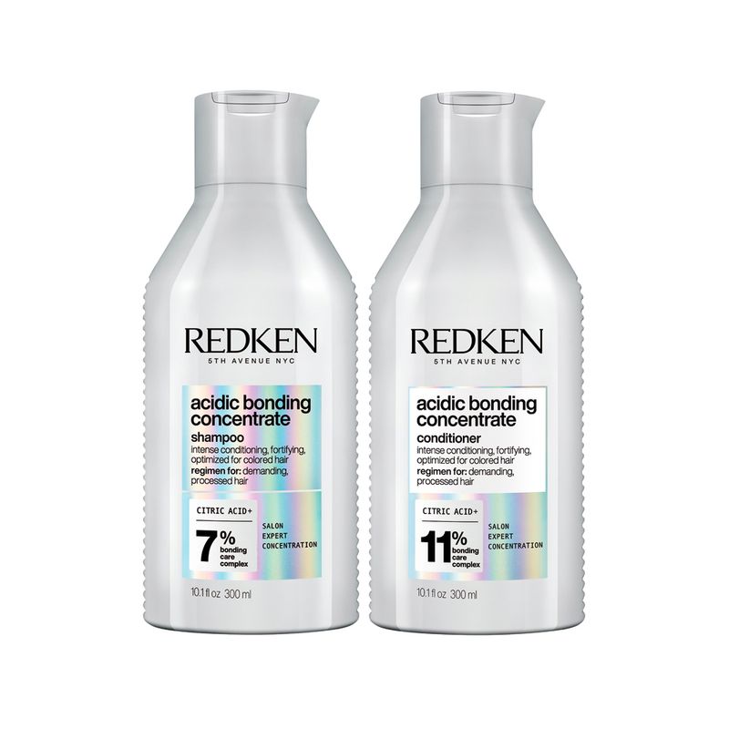 Kit-Redken-Acidic-Bonding-Concentrate---Shampoo-300-ml---Condicionador-300-ml