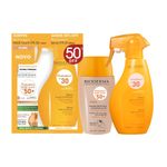 Kit-Protetor-Solar-Bioderma-Photoderm-Nude-Touch-FPS-50--Claro-40-ml---Spray-FPS-30-400-ml