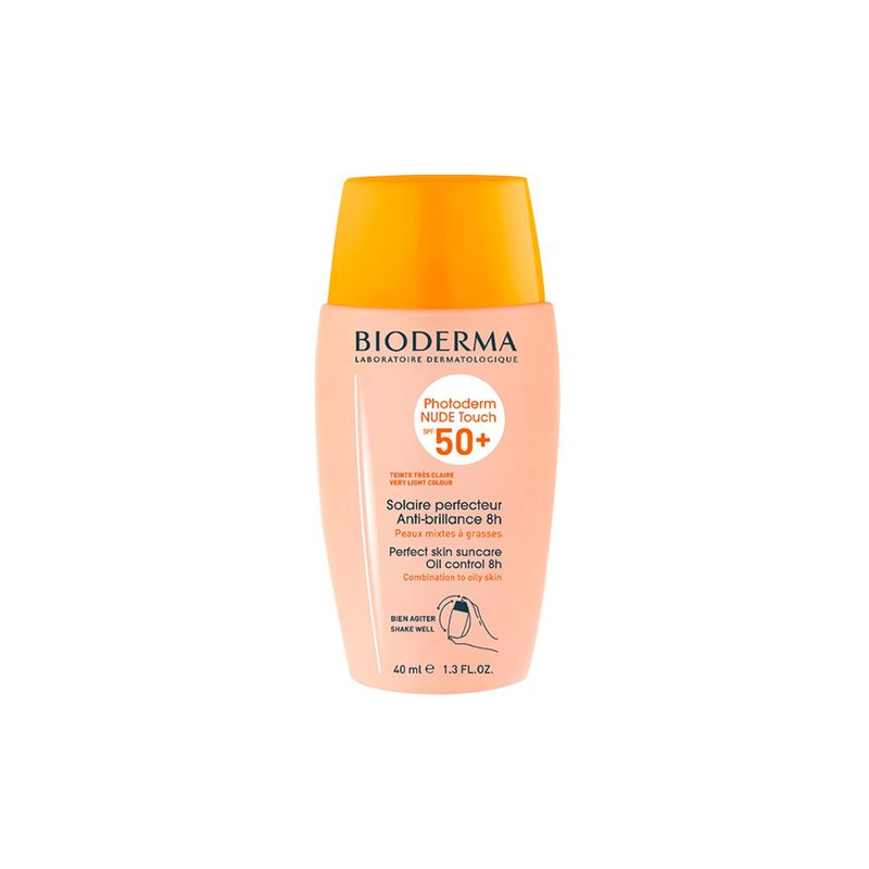 Kit-Protetor-Solar-Bioderma-Photoderm-Nude-Touch-FPS-50--Muito-Claro-40-ml---Spray-FPS-30-400-ml