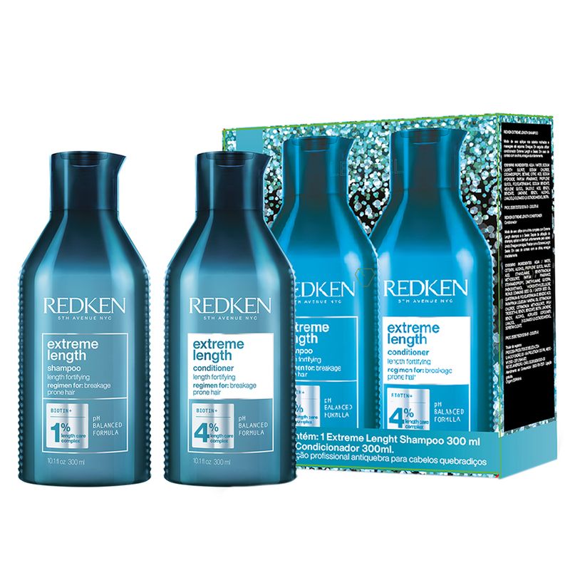 Kit-Redken-Extreme-Length--Shampoo-300-ml---Condicionador-300-ml