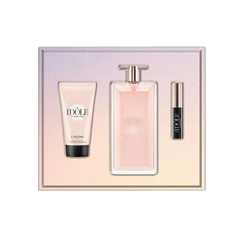 Kit-Perfume-Lancome-Idole-Feminino-Eau-de-Parfum-75-ml---Creme-50ml---Lash-25-ml