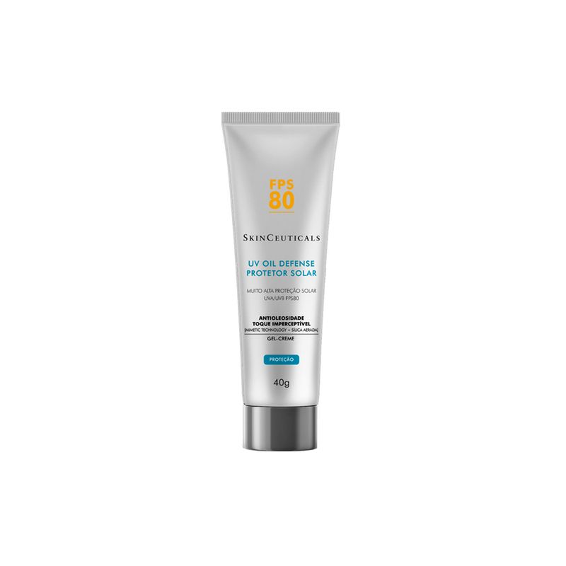 Kit-Protetor-Solar-UV-Oil-Defense-com-Cor-FPS80-40g---Gel-de-Limpeza-Blemish---Age-Cleansing-60g