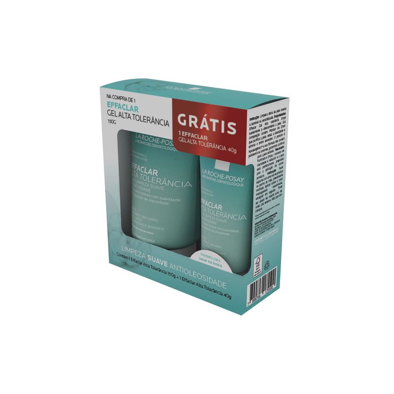 Kit-Gel-de-Limpeza-Facial-La-Roche-Posey-Effaclar-Alta-Tolerancia-150-g---Gel-de-Limpeza-40-g