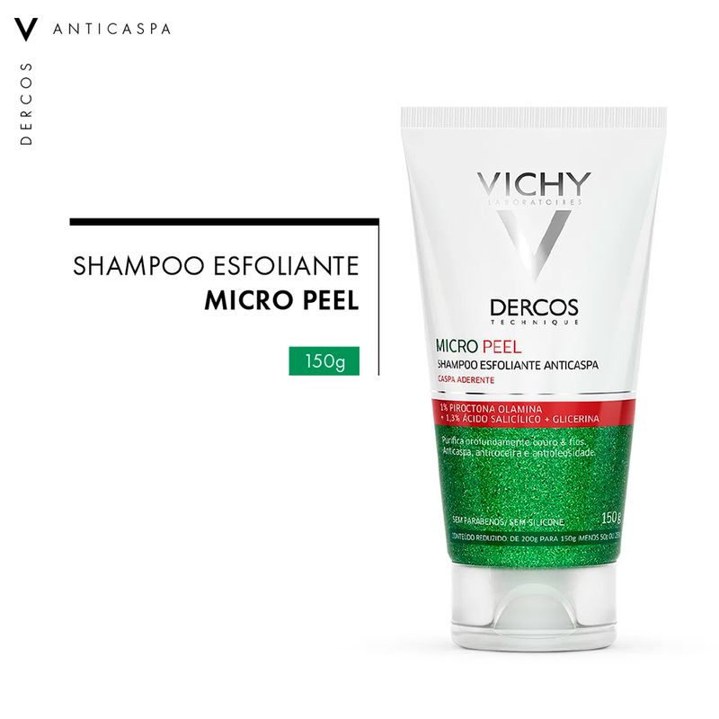 Shampoo-Vichy-Dercos-Micro-Peel-Esfoliante-Anticaspa-150-ml