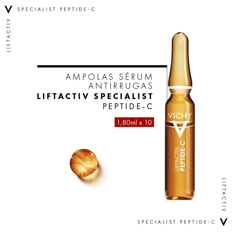 Caixa-de-Ampola-Anti-Idade-Vichy-Liftactiv-Specialist-Peptide-C-10-x-18-ml