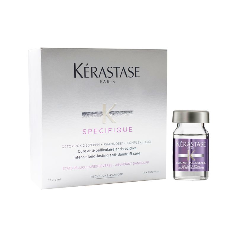 Caixa-de-Ampola-para-Tratamento-Kerastase-Specifique-Cure-Anti-Pelliculaire-12-x-6-ml