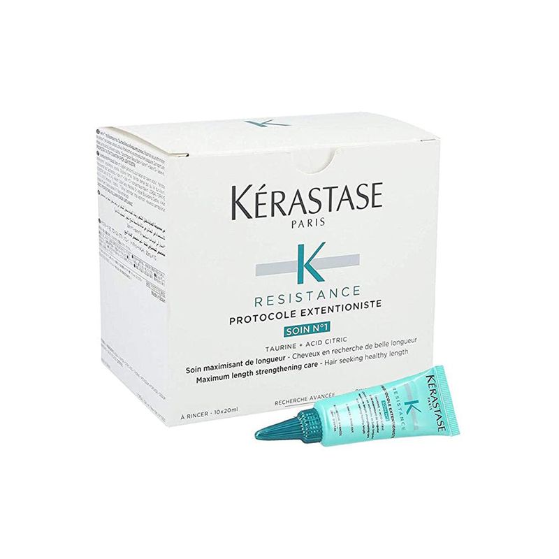 Caixa-de-Ampola-para-Forca-Kerastase-Resistance-Extentioniste-Soin-N1-10-x-20-ml