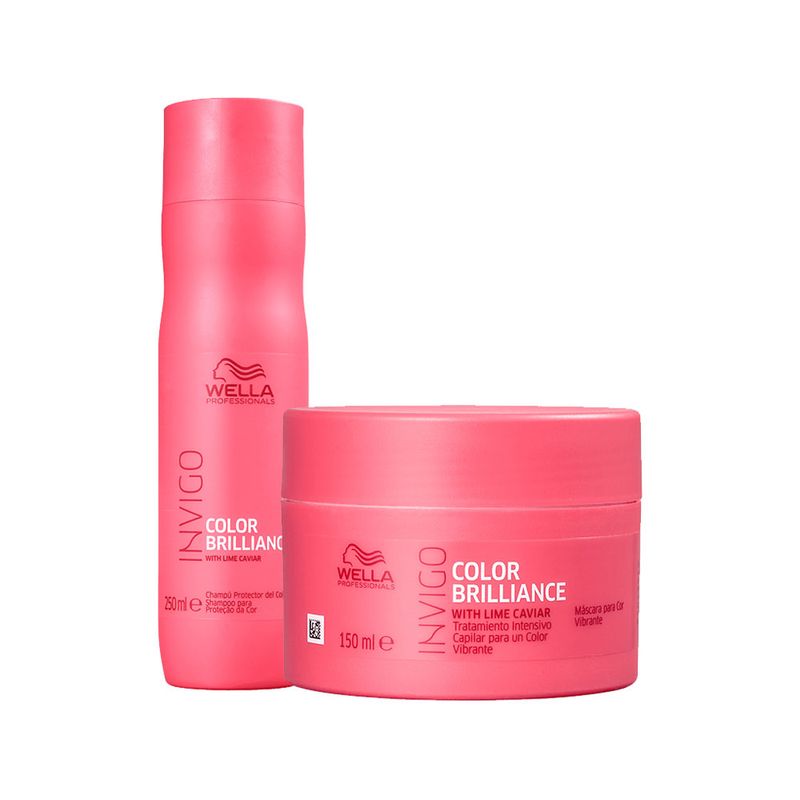 Kit-Wella-Professionals-Invigo-Color-Brilliance---Shampoo-250-ml---Mascara-150-ml
