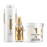 Kit-Wella-Oil-Reflections---Shampoo-1000-ml---Mascara-500-ml---Oleo-100-ml