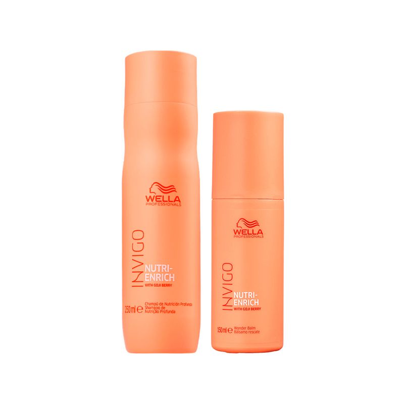 Kit-Wella-Professionals-Invigo-Nutri-Enrich---Shampoo-250-ml---Leave-in-Wonder-150-ml