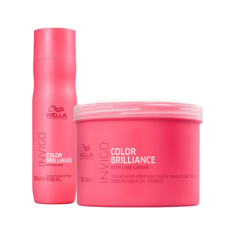 Kit-Wella-Professionals-Invigo-Color-Brilliance---Shampoo-250-ml---Mascara-500-ml
