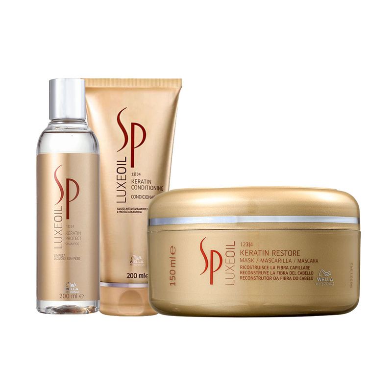 Kit-SP-System-Professional-Luxe-Oil-Keratin--Shampoo-200-ml---Condicionador-200-ml---Mascara-150-ml