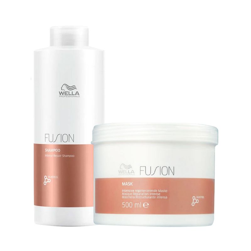 Kit-Wella-Professionals-Fusion---Shampoo-1000-ml---Mascara-500-ml