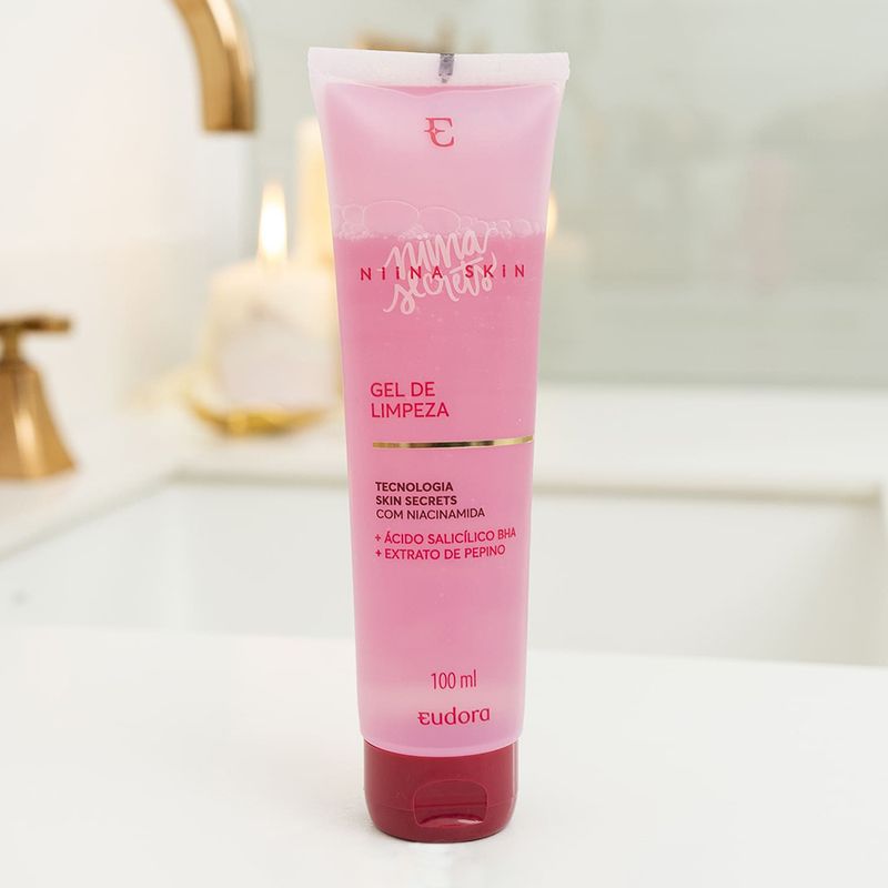 Gel-Facial-de-Limpeza-Eudora-Niina-Secrets-100-ml