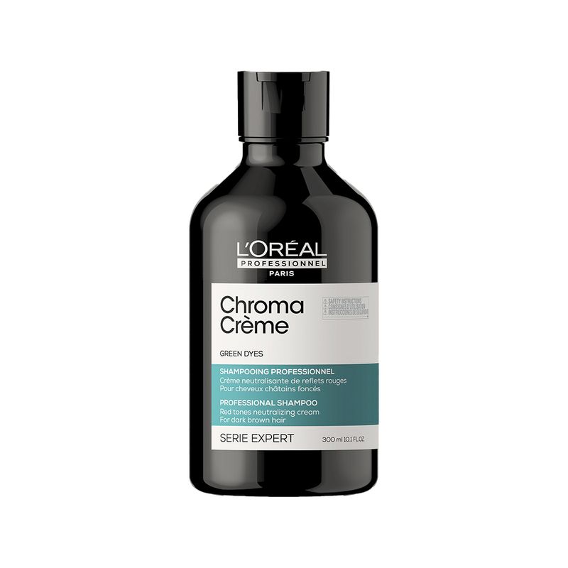 Shampoo-L-Oreal-Professionnel-Serie-Expert-Chroma-Creme-Green-Dyes-300-ml