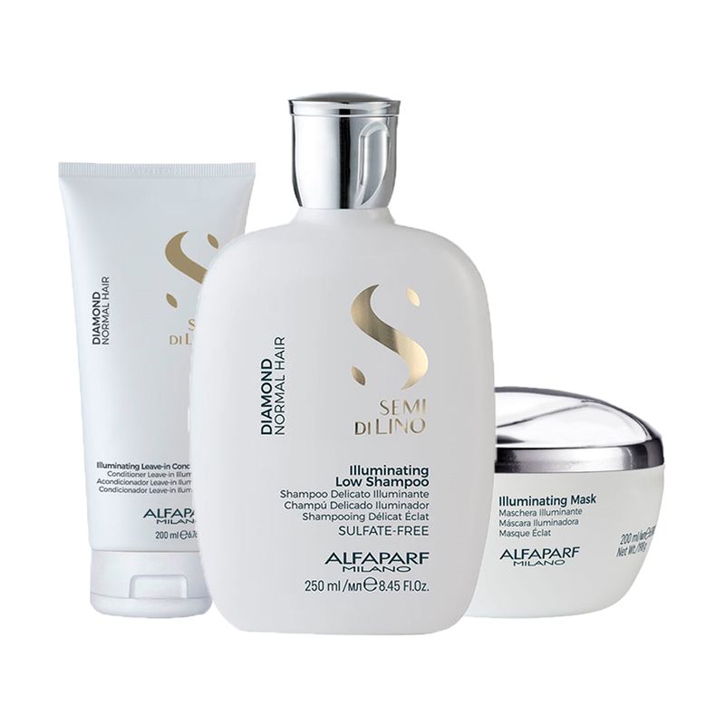 Kit-Alfaparf-Semi-Di-Lino-Diamond---Shampoo-250-ml---Condicionador-Leave-in-200-ml---Mascara-200-ml