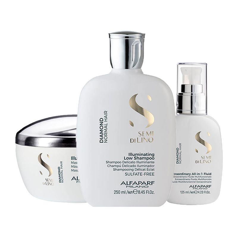 Kit-Alfaparf-Semi-Di-Lino-Diamond---Shampoo-250-ml---Mascara-200-ml---Finalizador-125-ml-