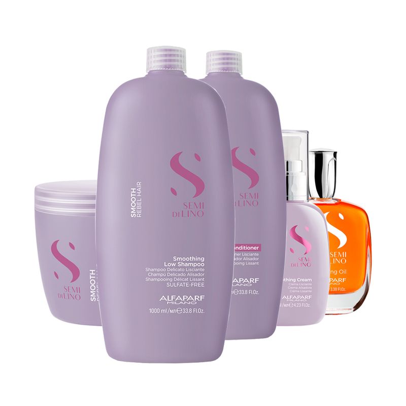 Kit-Alfaparf-Semi-Di-Lino-Smooth-Profissional---5-Produtos-