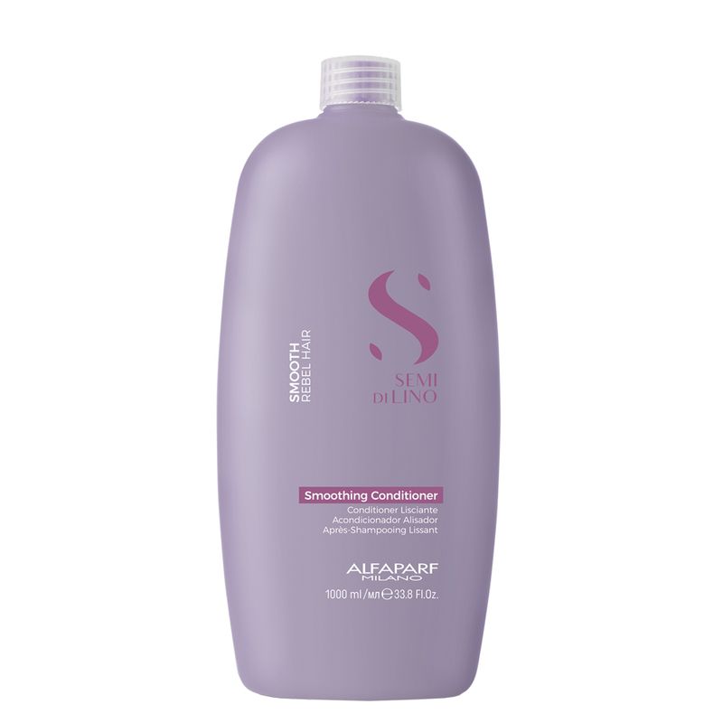 Kit Alfaparf Milano Professional Semi Di Lino Smooth Smoothing Profissional  - 5 Produtos