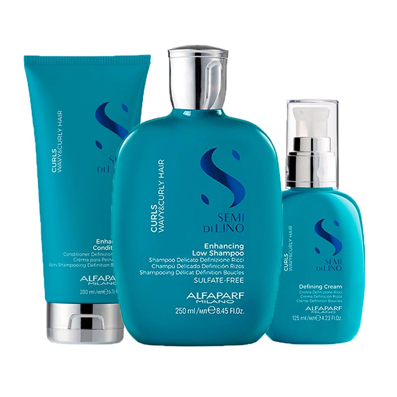 Kit-Alfaparf-Semi-Di-Lino-Curls---Shampoo-250-ml---Condicionador-200-ml---Creme-125-ml