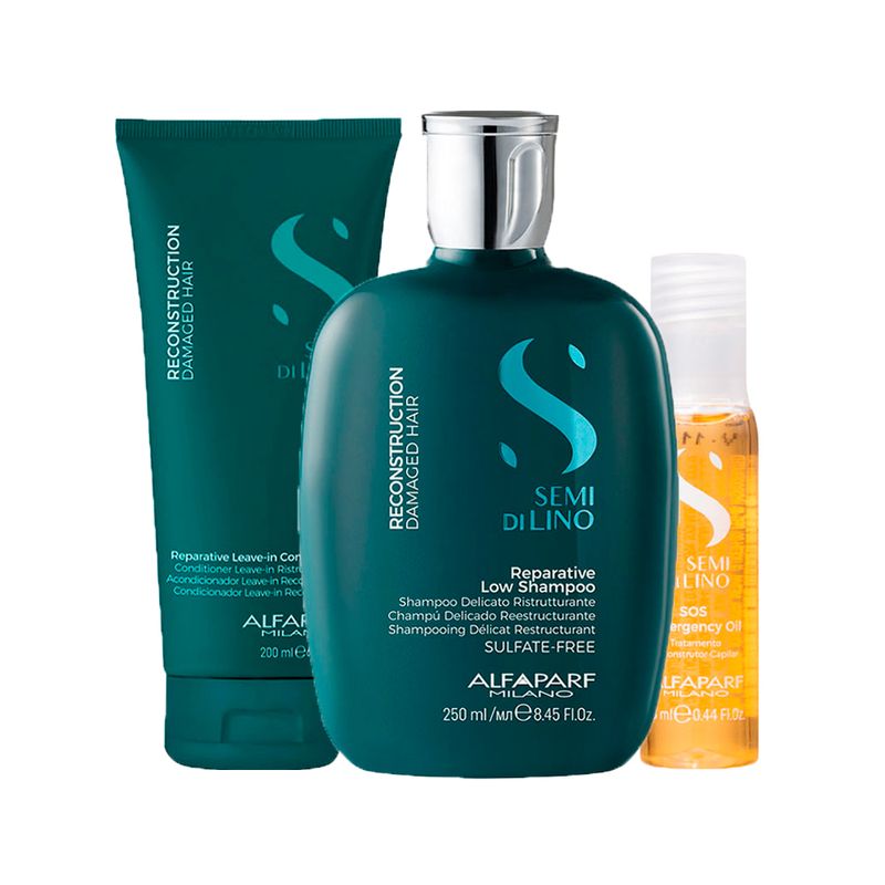 Kit-Alfaparf-Semi-Di-Lino-Reconstruction---Shampoo-250-ml---Condicionador-200-ml---Ampola-13-ml