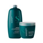 Kit-Alfaparf-Semi-Di-Lino-Reconstruction---Shampoo-1000-ml---Mascara-500-ml