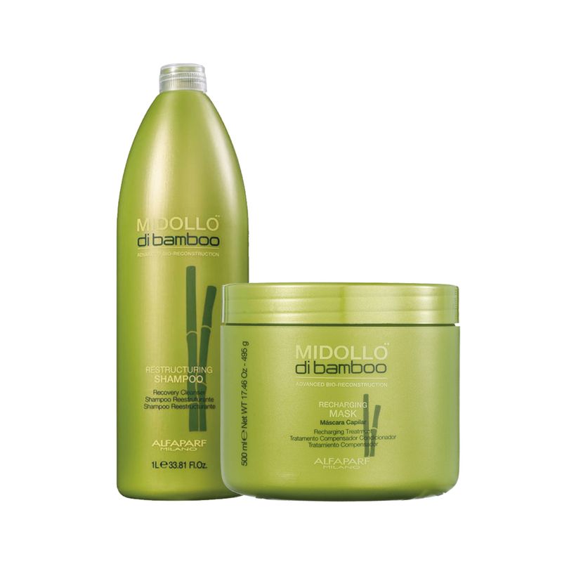 Kit-Alfaparf-Midollo-Di-Bamboo---Shampoo-1000-ml---Mascara-500-ml