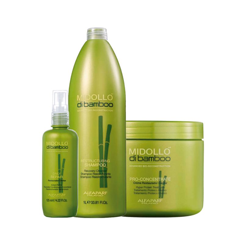 Kit-Alfaparf-Midollo-Di-Bamboo---Shampoo-1000-ml---Mascara-Pro-Concentrate-500-ml---Finalizador-125-ml