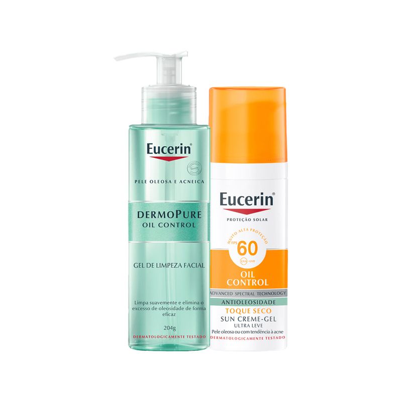 KIT-EUCERIN-DERMOPURE-GEL-OIL-CONTROL--PROT-SOL-FACIAL-FPS60