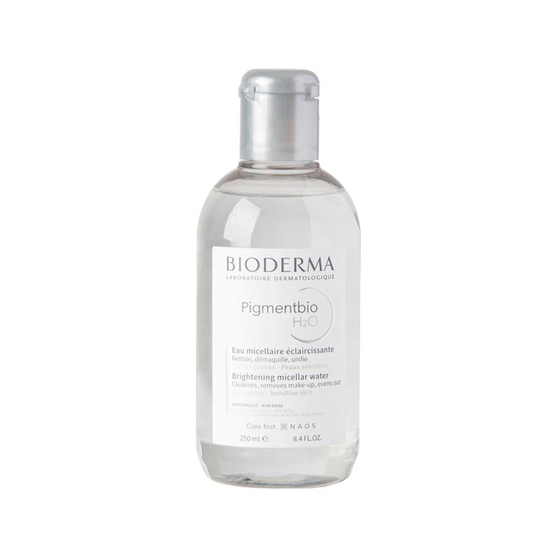 Kit-Bioderma-Pigmentbio-Foam-Clareador--Creme-Esfoliante-Corporal-200-ml---Creme-Areas-75-ml---Agua-Micelar-250-ml