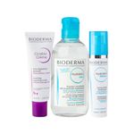 Kit-Bioderma-Hydrabio--Serum-Facial-40-ml---Agua-Micelar-250---Creme-Facial-40-ml-