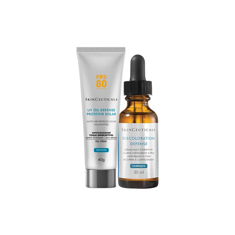 KIT-SKINCEUTICALS-DISCOLORATION-SER-PROTETOR-SOLAR-FACIAL-FPS80