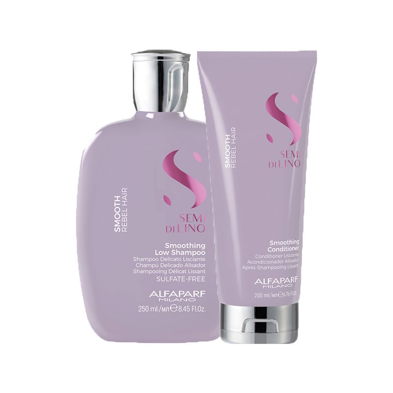 Kit-Alfaparf-Semi-Di-Lino-Smooth-Smoothing---Shampoo-250-ml---Condicionador-200-ml
