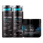 Kit-Truss-Net-Mask-550g---Infusion-Sh-300ml---Infusion-Cond-300ml