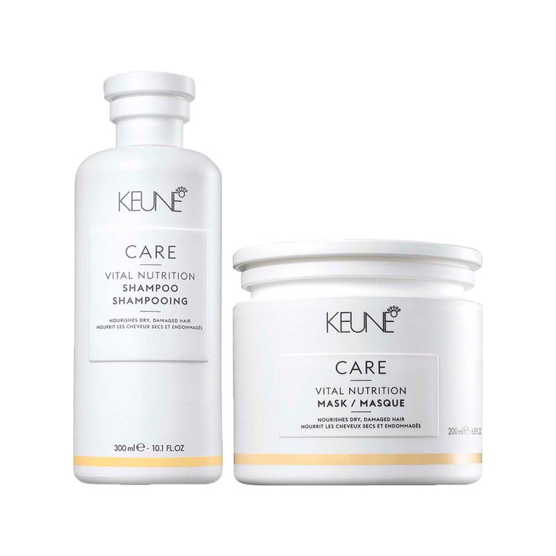 Kit-Keune-Vital-Nutrition-Sh-300ml---Vital-Nutrition-Mask-200ml