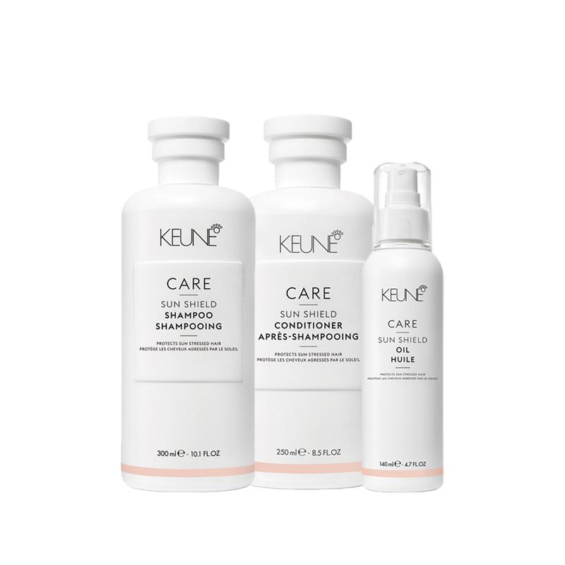 Kit-Keune-Sun-Shield-Sh-300ml---Cond-250ml---Oil-Huile-140ml