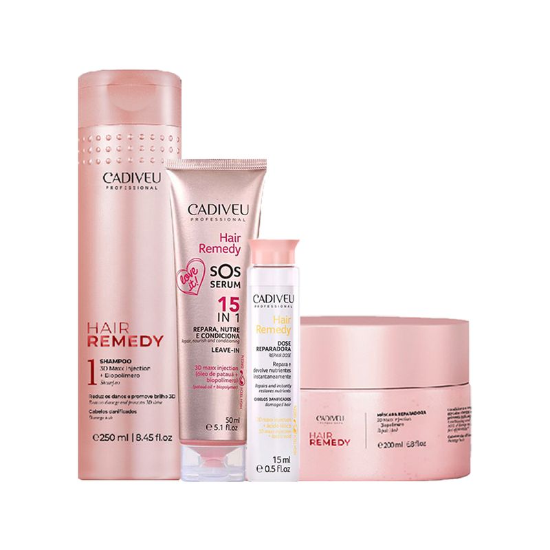 Kit-Cadiveu-Hair-Remedy-Serum-50ml---Masc-200ml---Sh-250ml---Amp-15ml