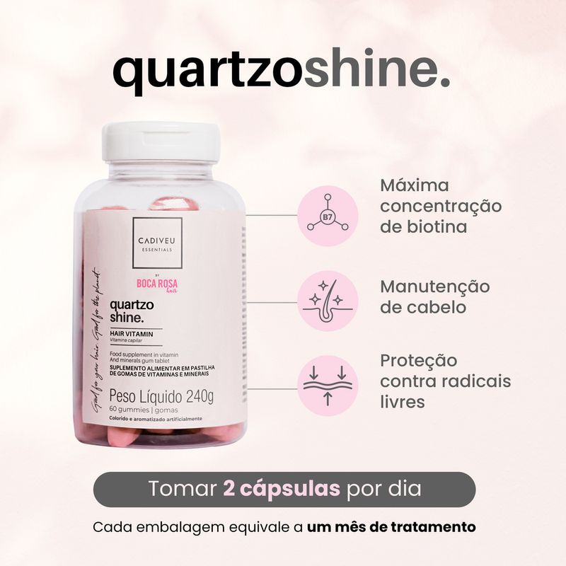 Kit-Cadiveu-Essentials-Quartzo-Shine-by-Boca-Rosa---Shampoo-250-ml---Condicionador-250-ml---Proteina-de-Brilho-200-ml---Vitamina-Capilar-em-Goma-240-g