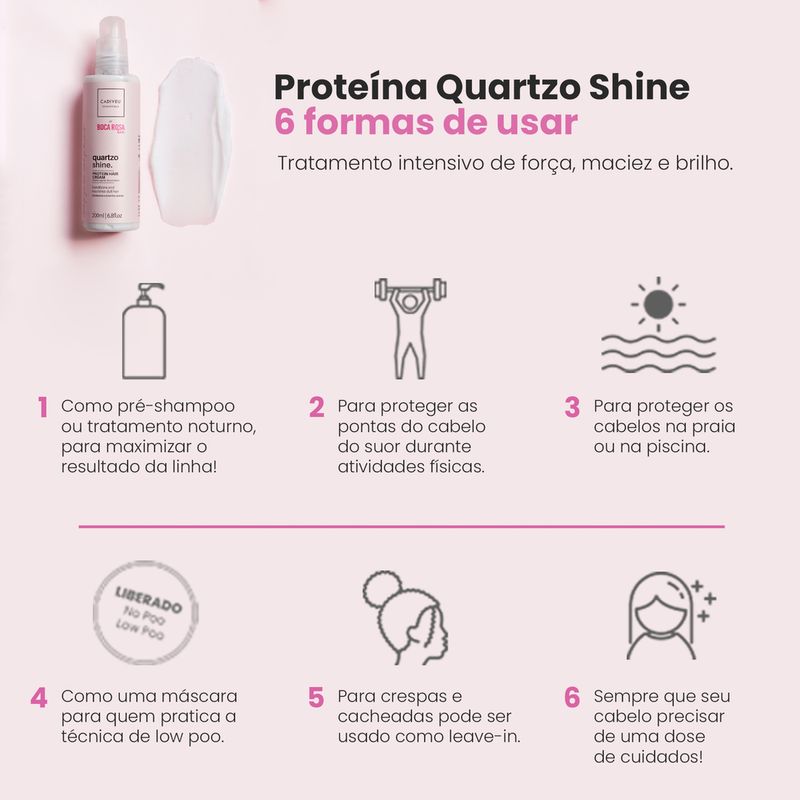 Kit-Cadiveu-Essentials-Quartzo-Shine-by-Boca-Rosa---Proteina-de-Brilho-200-ml---Vitamina-Capilar-em-Goma-240-g