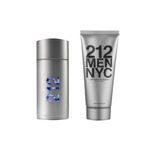 KIT-CAROLINA-HERRERA-212-MEN-EDT-PERF-MASC-100ML---GEL-POS-BARBA-100ML