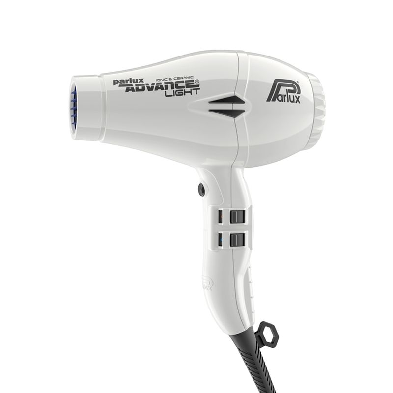 Secador-de-Cabelo-Parlux-Advanced-2200W-com-2-Velocidades-Light-Branco-220V-Secador-Sem-Bico