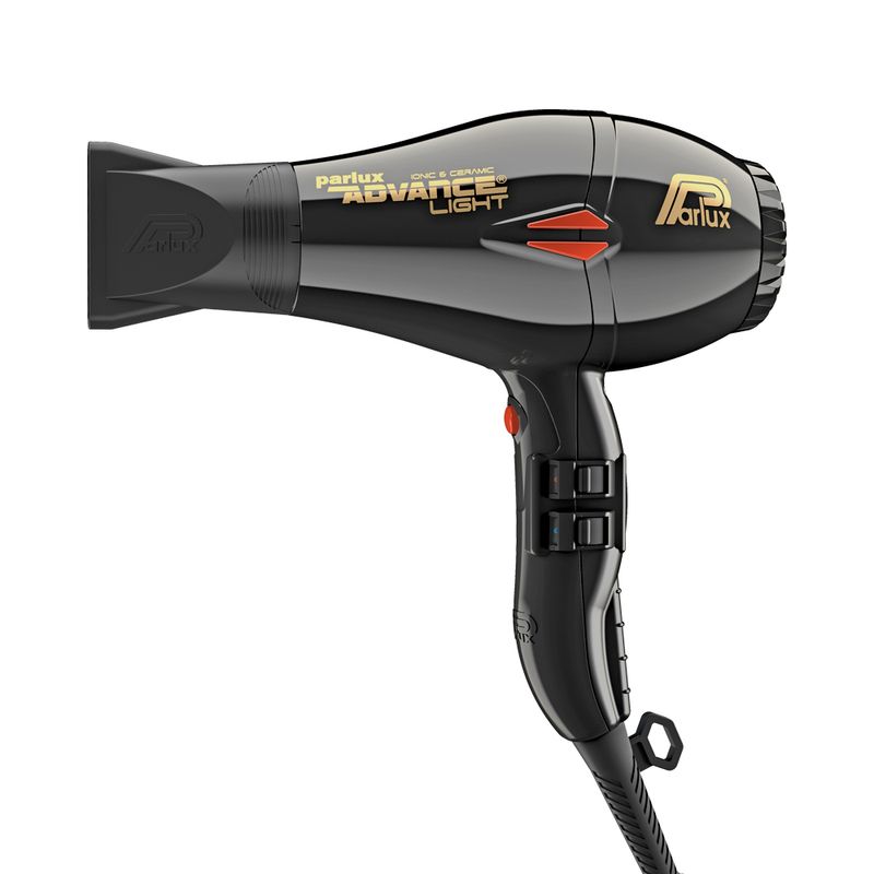 Secador-de-Cabelo-Parlux-Advanced-2100W-com-2-Velocidades-Light-Preto-110V-Secador