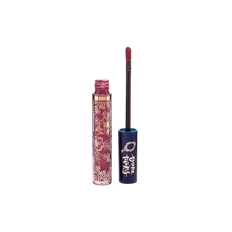 Batom-Liquido-Matte-Bruna-Tavares-Carol-4-ml-Produto-Aberto