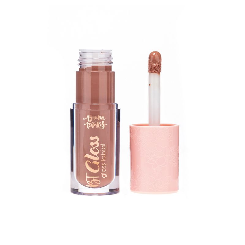 Gloss-Labial-Liquido-Matte-Bruna-Tavares-BT-Gloss-Denise-6-ml-Produto-Aberto