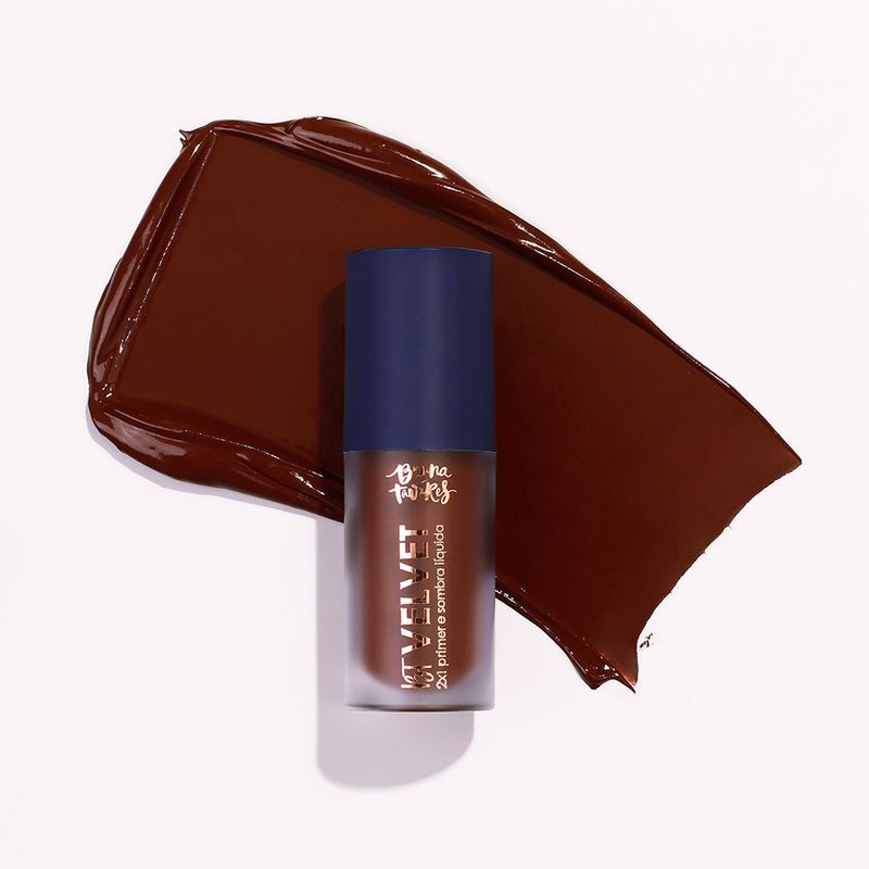 Primer-e-Sombra-Liquida-2x1-Bruna-Tavares-BT-Velvet-Brown-6-ml-Textura