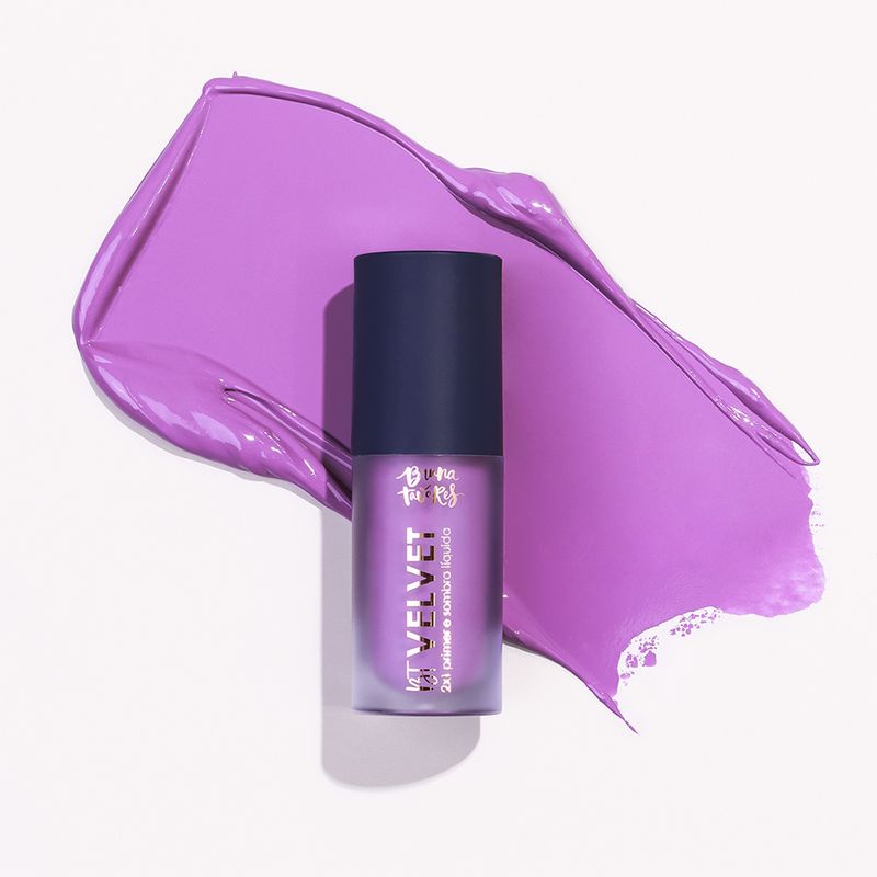 Primer-e-Sombra-Liquida-2x1-Bruna-Tavares-BT-Velvet-Violet-6-ml-Textura