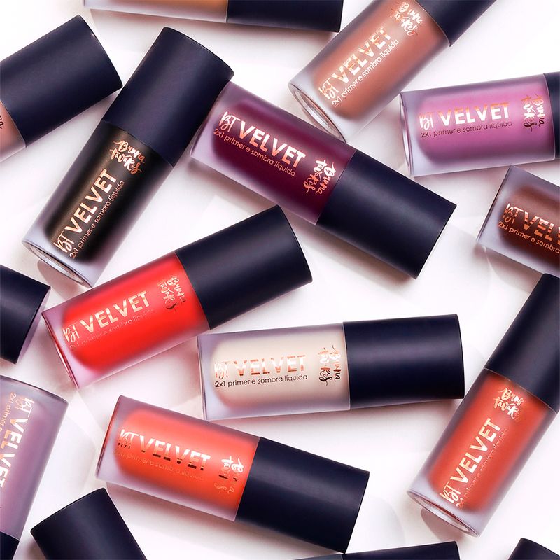 Primer-e-Sombra-Liquida-2x1-Bruna-Tavares-BT-Velvet-Khaki-6-ml-Variacao-de-Produtos