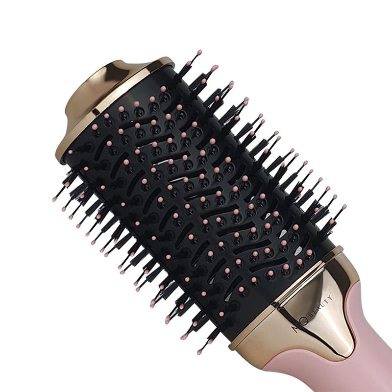 Escova-Modeladora-MQ-Beauty-Triscova-de-Black-Ceramic-Ion-Rosa-110V-Detalhe